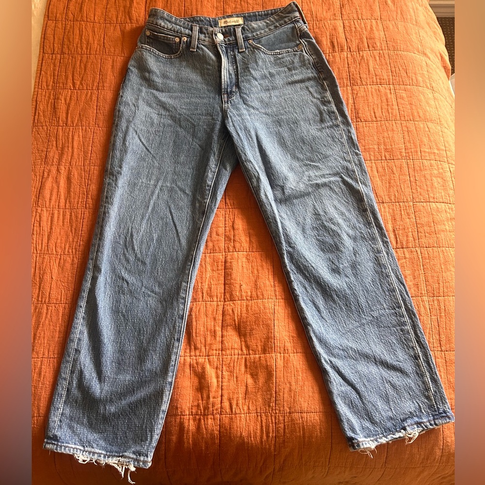 Madewell Curvy Perfect Vintage Straight Jean 27P